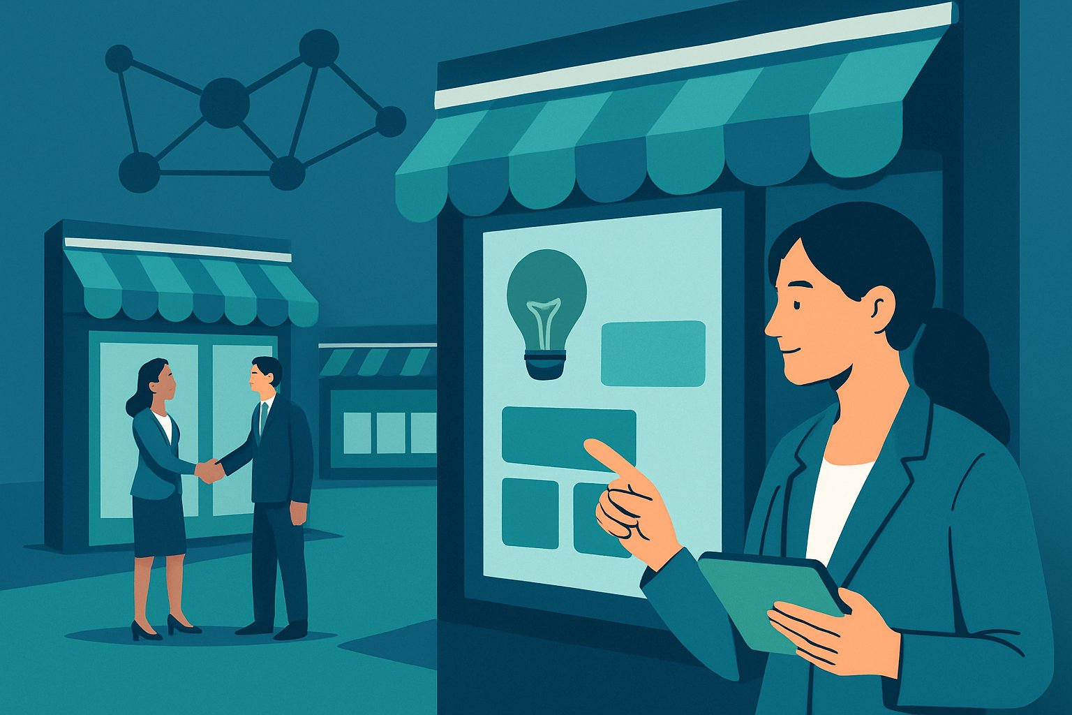 Digital signage : quelles stratégie pour un réseau de franchise ?